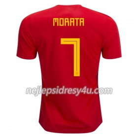 Fotbalový Dres Španělsko Morata 7 Domácí MS 2018